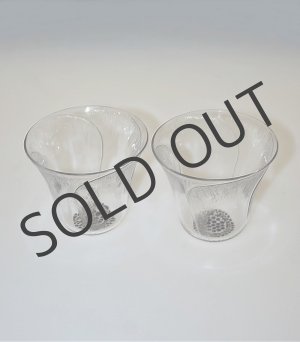 画像: 【LALIQUE】ルネ・ラリック　PAVOT ゴブレ2客