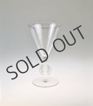 画像: 【LALIQUE】ルネ・ラリック　MULHOUSE ワイングラス 