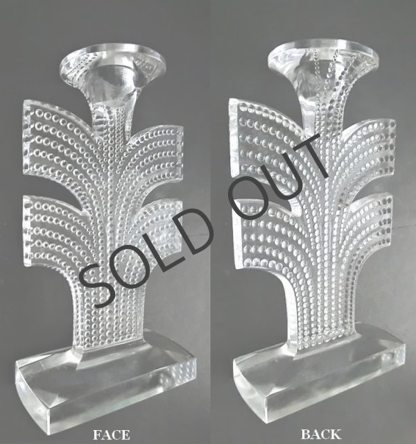 画像4: 【LALIQUE】ルネ・ラリック TOKYO キャンドルスタンド (4)