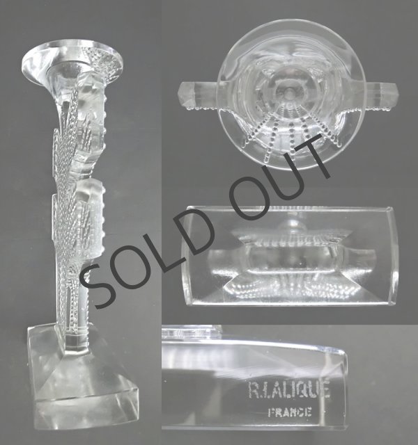 画像5: 【LALIQUE】ルネ・ラリック TOKYO キャンドルスタンド (5)