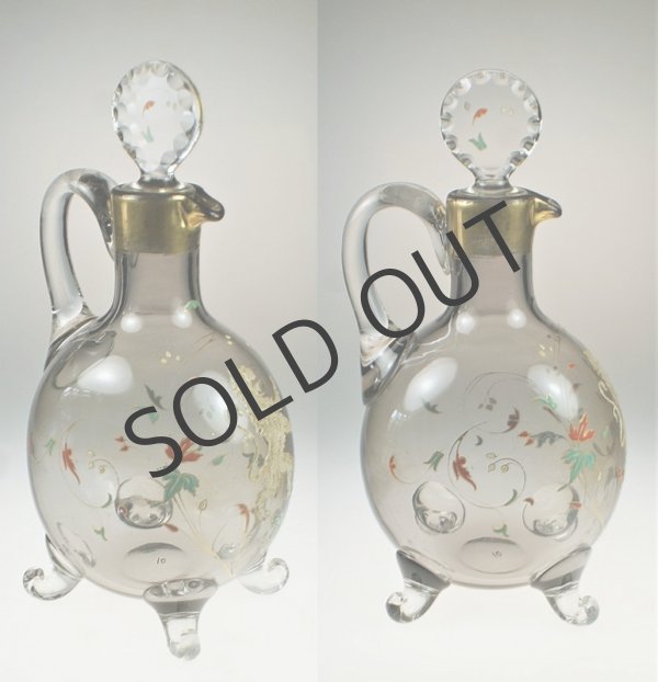 画像3: 【BACCARAT】バカラ　エナメル彩獅子紋キャラフ (3)