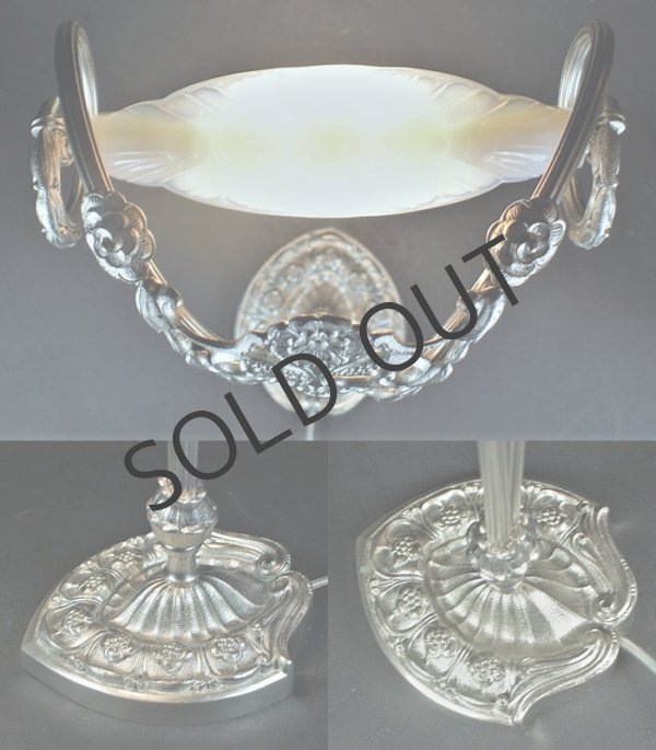 画像7: アール・デコの美しいデスクランプ (7)