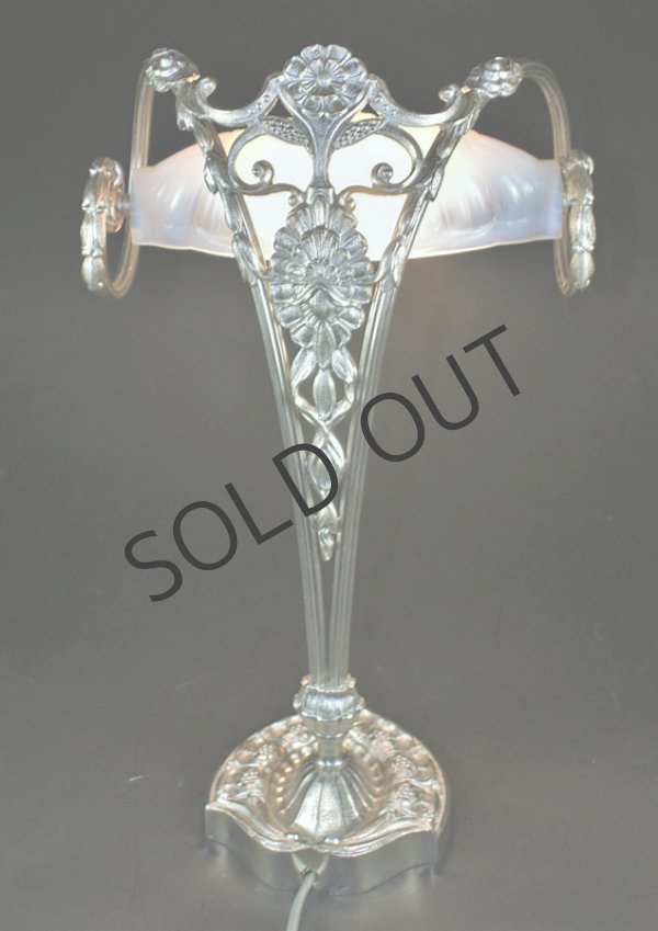 画像6: アール・デコの美しいデスクランプ (6)