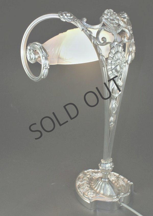 画像5: アール・デコの美しいデスクランプ (5)