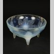 画像1: 【LALIQUE】ルネ・ラリック　LYS 脚付き深鉢 (1)