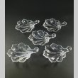 画像1: 【BACCARAT】バカラ　木の葉型小皿5客 (1)