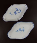 画像: 【GALLE】ガレ　Herbierサン・クレマン陶器ラヴィエ ２点
