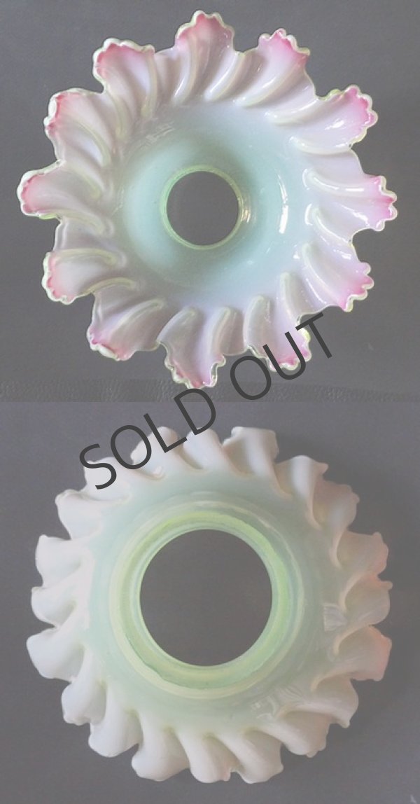 画像6: 美しいシェードとブロンズのテーブルランプ (6)