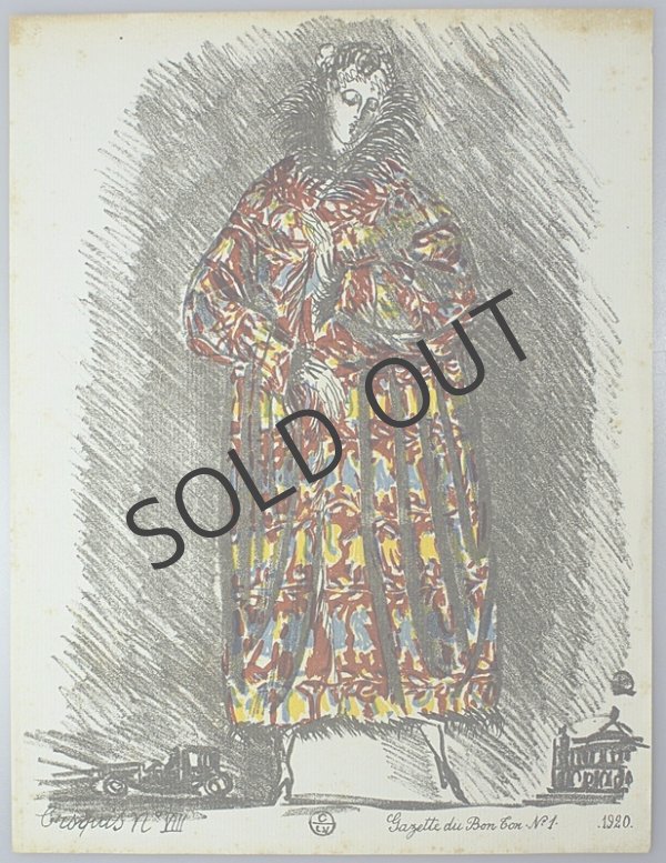 画像10: 【DUFY】ラウル・デュフィCroquis de Modes ファッション画集 (10)