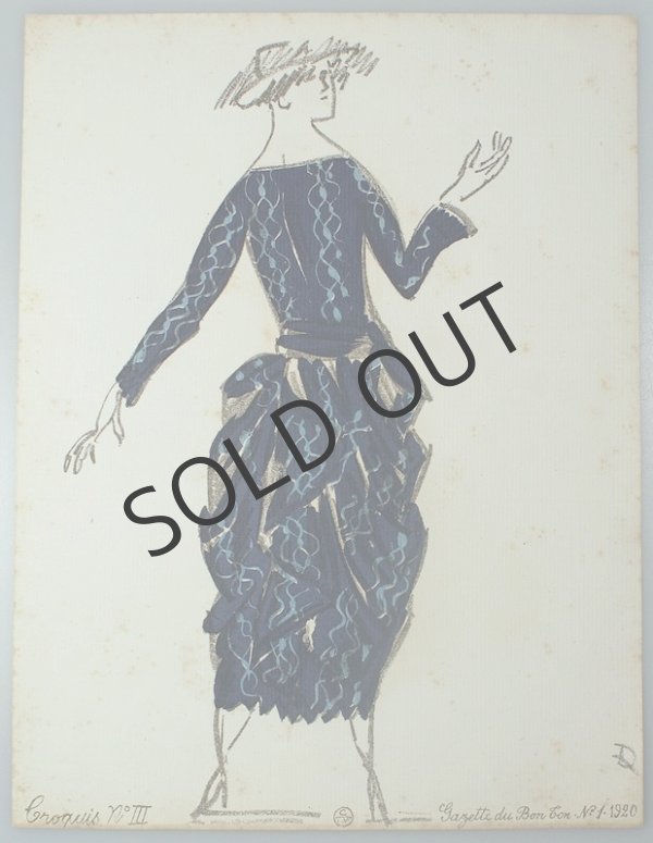 画像5: 【DUFY】ラウル・デュフィCroquis de Modes ファッション画集 (5)
