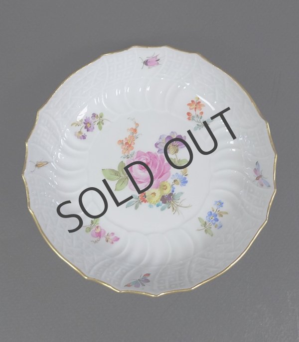 画像10: 【MEISSEN】マイセン　Neubrandenstein 花絵小皿6客 (10)