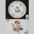 画像4: 【MEISSEN】マイセン　Neubrandenstein 花絵小皿6客 (4)