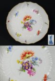 画像8: 【MEISSEN】マイセン　Neubrandenstein 花絵小皿6客 (8)