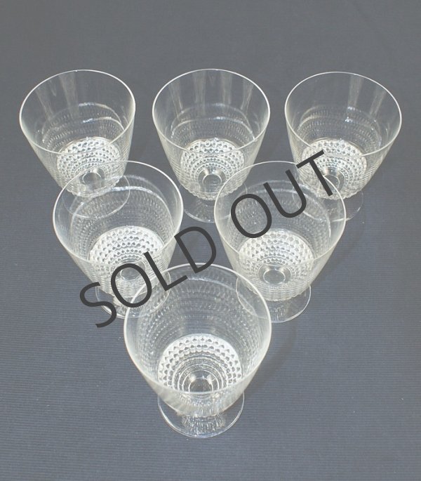 画像3: 【LALIQUE】ルネ・ラリック　NIPPON グラスH.9.2cm 6客 (3)