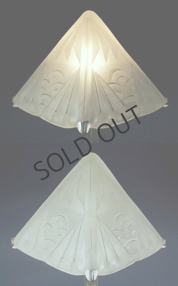 画像4: 【DEGUE】ドゥゲ アールデコのテーブルランプ  (4)