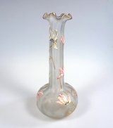 画像: 【LEGRAS-MONTJOYE】ルグラ-モンジョワ　シクラメン文花瓶