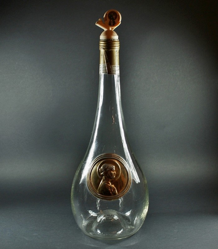 画像1: 【LALIQUE】ルネ・ラリック　Clos Sainte-Odile 巨大なボトル (1)
