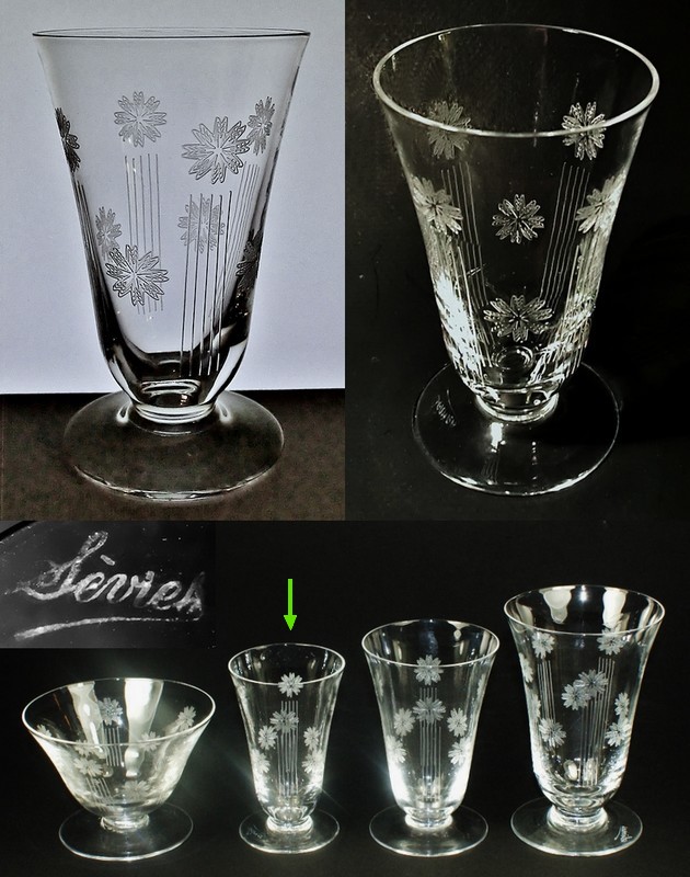 CRISTAL de SEVRES フランス ロックグラス5客-eastgate.mk