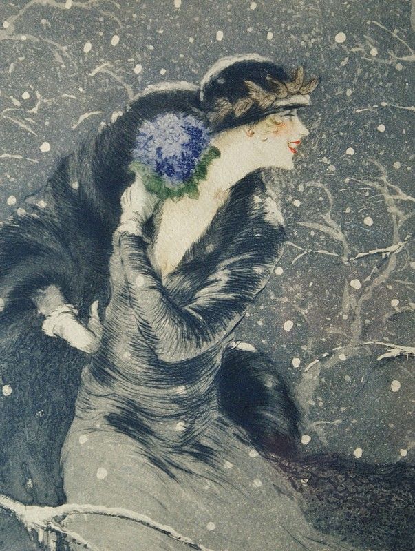 グランドセール ✤ルイ・イカール✤1926年『花の季節』 版画