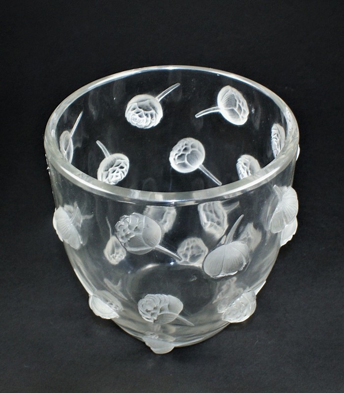 画像3: 【LALIQUE】ルネ・ラリック　PIVOINES 花瓶 (3)