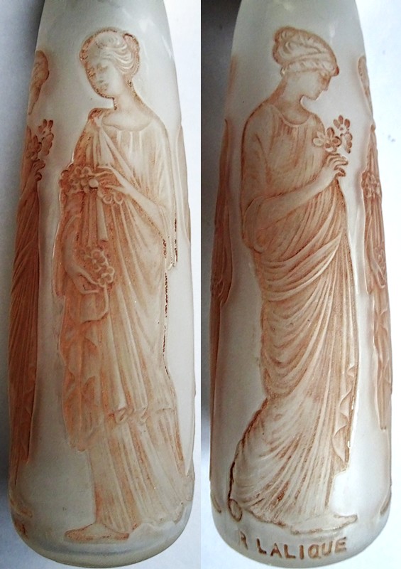 画像2: 【LALIQUE】ルネ・ラリック　AMBRE ANTIQUE アトマイザー (2)