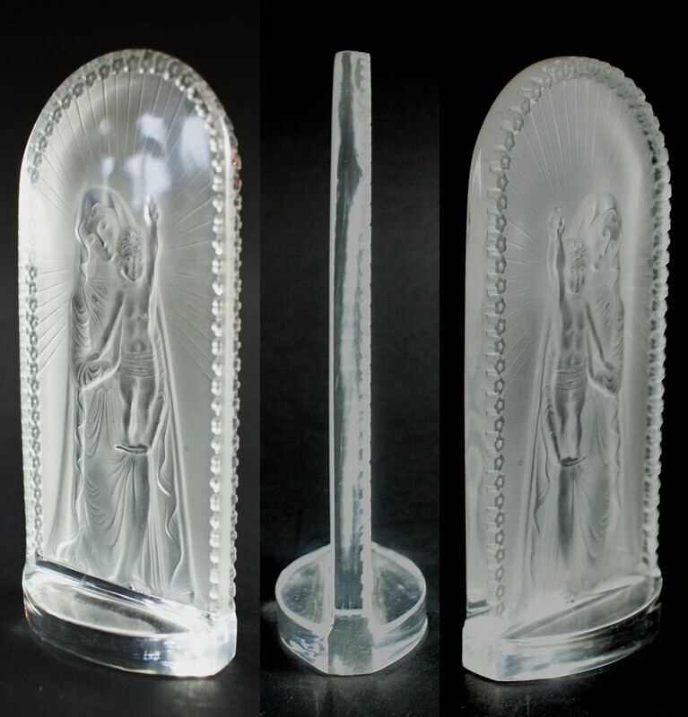 画像4: 【LALIQUE】ラリック  Vierge à l'enfant agenouillée聖母子像　 (4)