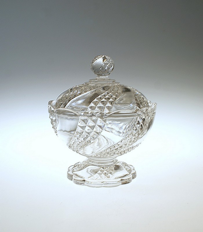 画像1: 【BACCARAT】バカラ　Serpentine シュガーポット (1)