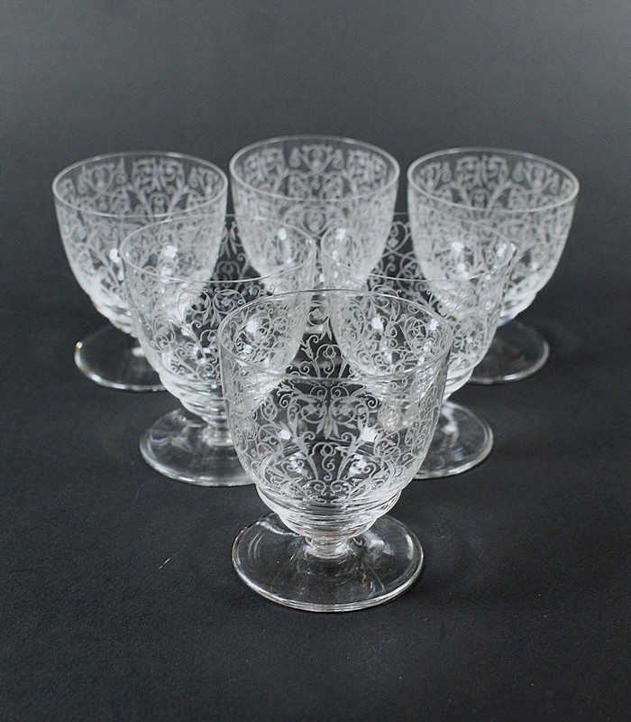 画像1: 【BACCARAT】バカラ　LULLI ワイングラス6客 (1)