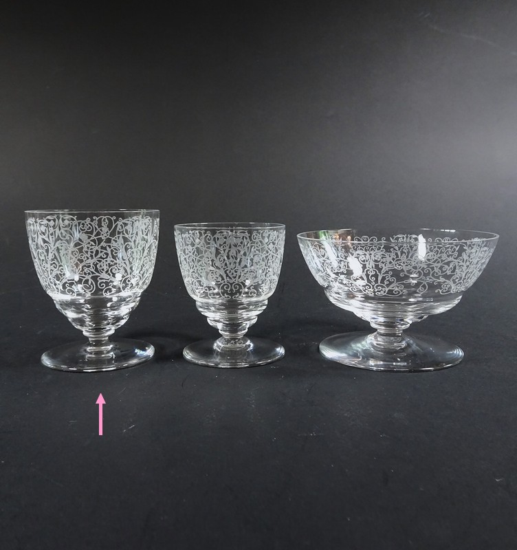 画像4: 【BACCARAT】バカラ　LULLI ワイングラス6客 (4)